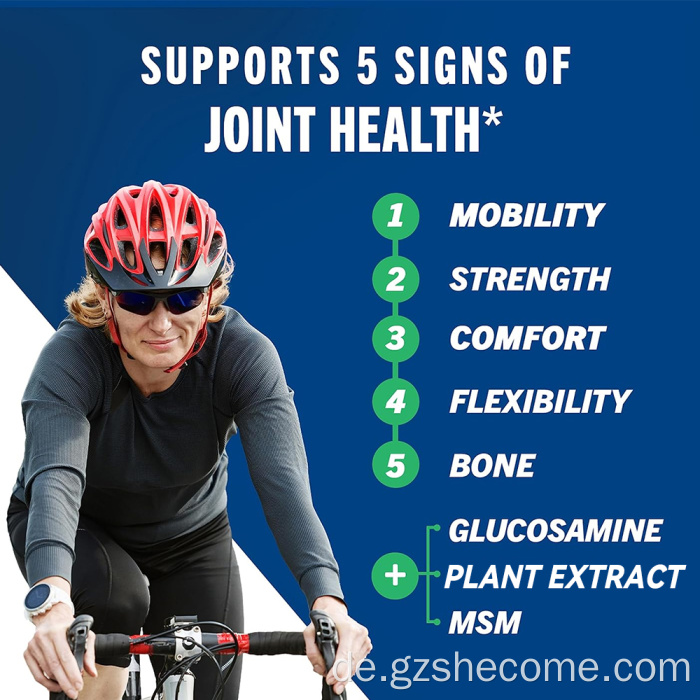 Shecome Advanced Glucosamin Chondroitin MSM Tabletten